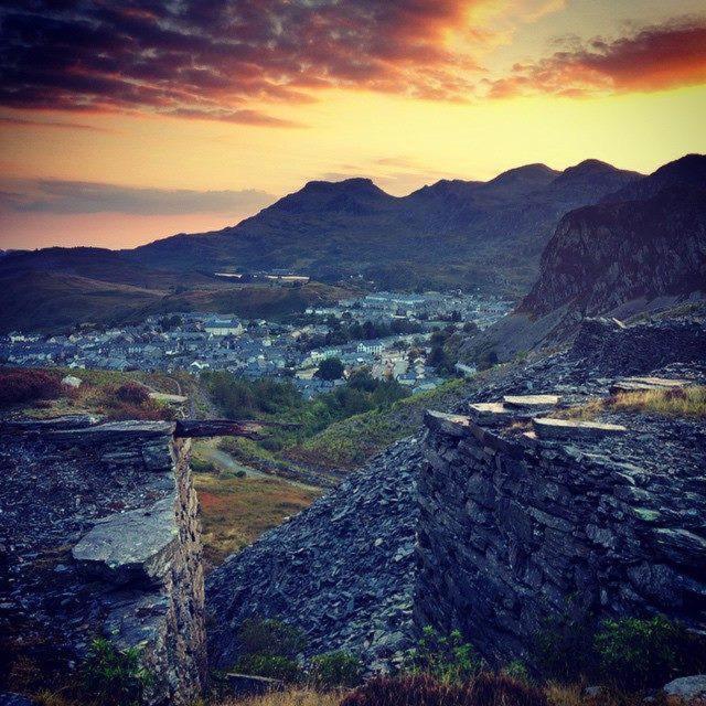 Snowdonia Miners Cottage Blaenau Ffestiniog Bagian luar foto